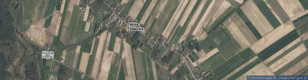 Zdjęcie satelitarne Wola Bałucka ul.